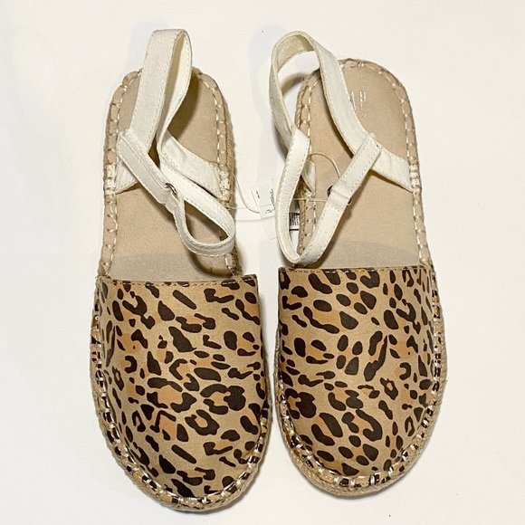 Kids Leopard print Espadrille Sandals - Picture 3 of 8